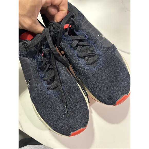 Size 13 - Nike React Infinity Run Flyknit 3 Obsidian Crimson - Picture 3 of 6